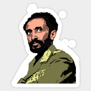 Haile Selassie Sticker